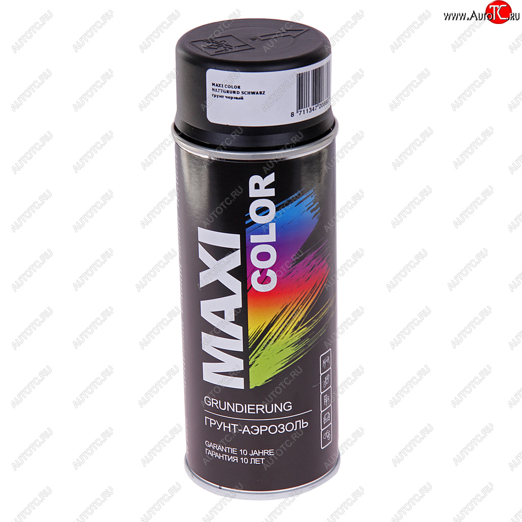 529 р. Грунт черный аэрозоль 0.4л MAXI COLOR MAXI COLOR maxi color 0004mx  с доставкой в г. Майкоп