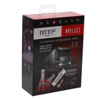 7 399 р. Лампа светодиодная 24V H1 P14.5s бокс (2шт.) MTF MTF mb01k6-24  с доставкой в г. Майкоп. Увеличить фотографию 4