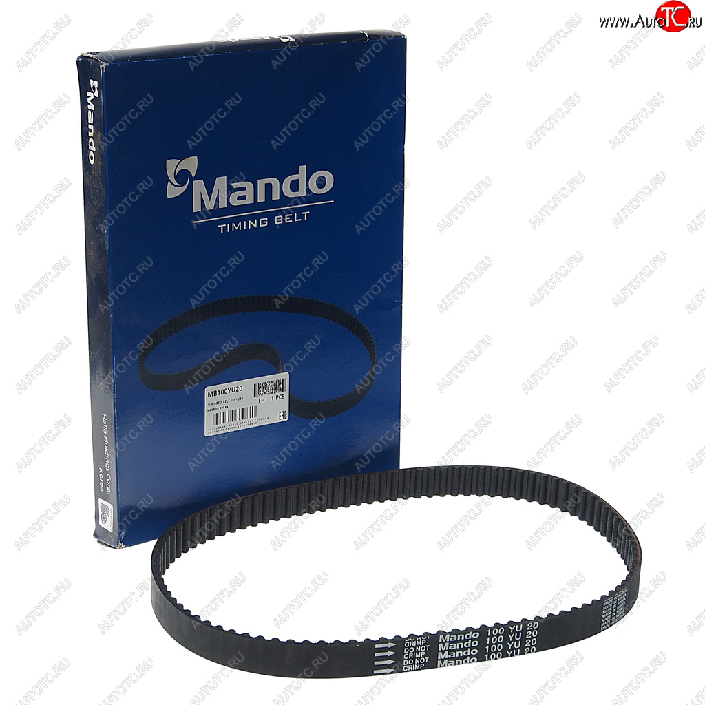 479 р. Ремень ГРМ HYUNDAI Atos,Getz (1.1) (100х20) MANDO MANDO mb100yu20 MANDO mb100yu20  с доставкой в г. Майкоп