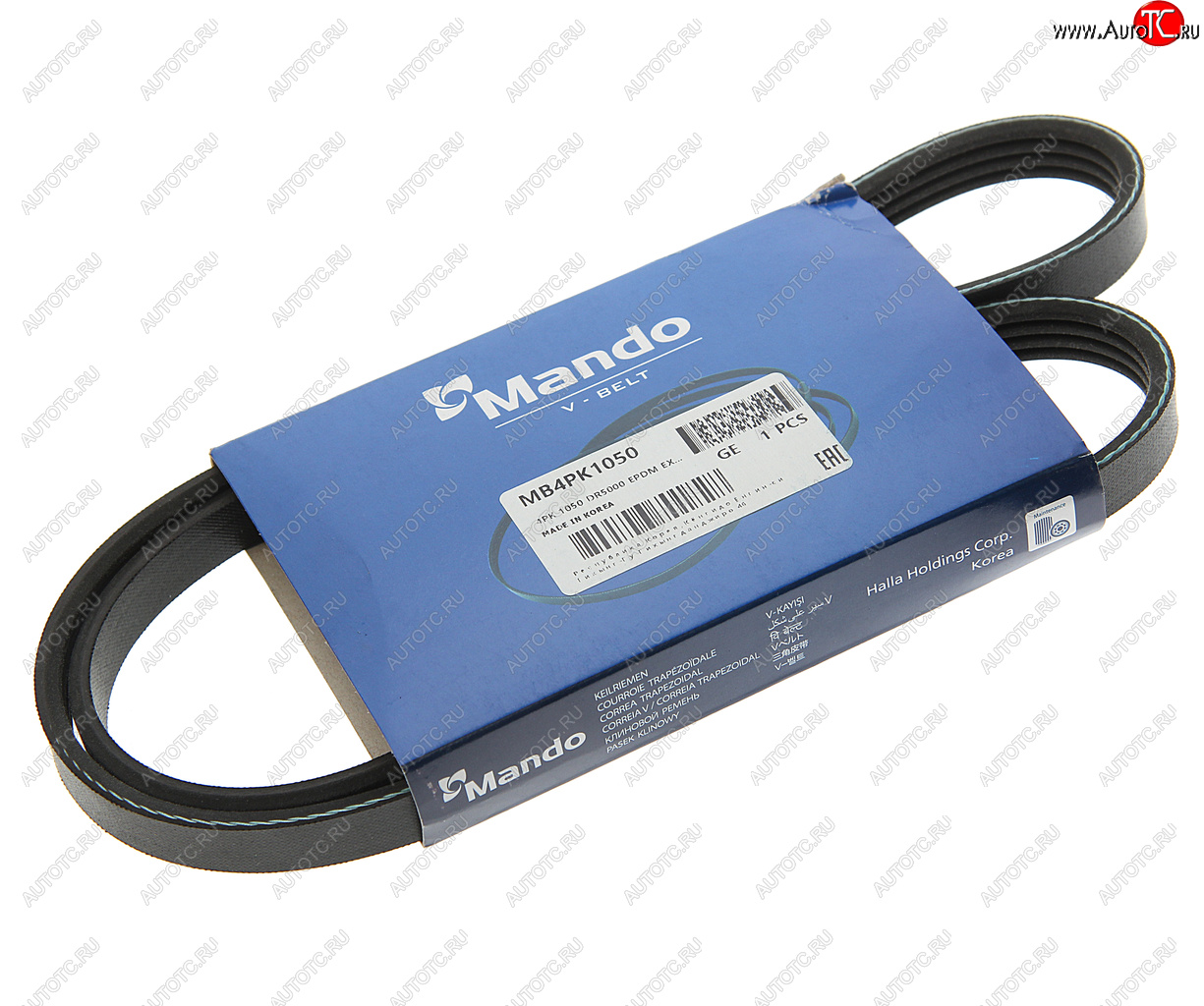 221 р. Ремень приводной поликлиновой 4PK1050 MANDO MANDO mb4pk1050  с доставкой в г. Майкоп