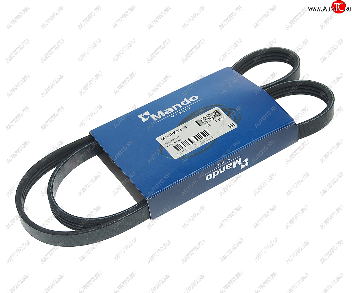 213 р. Ремень приводной поликлиновой 4PK1214 MANDO MANDO mb4pk1214  с доставкой в г. Майкоп