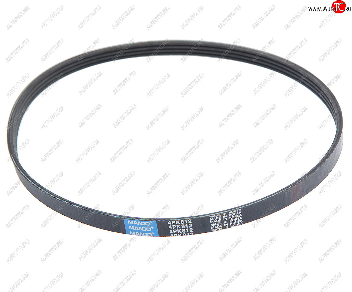 569 р. Ремень приводной поликлиновой 4PK812 HYUNDAI Elantra (00-) кондиционера MANDO MANDO mb4pk812 MANDO mb4pk812  с доставкой в г. Майкоп