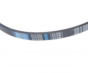 369 р. Ремень приводной поликлиновой 4PK820 HYUNDAI Getz (1.41.6) кондиционера MANDO MANDO mb4pk820  с доставкой в г. Майкоп. Увеличить фотографию 2