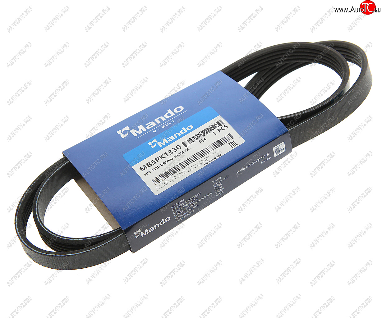 296 р. Ремень приводной поликлиновой 5PK1330 MITSUBISHI Space MANDO MANDO mb5pk1330  с доставкой в г. Майкоп