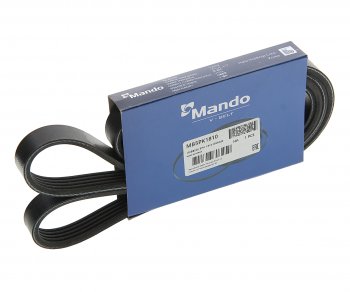 339 р. Ремень приводной поликлиновой 5PK1810 MANDO MANDO mb5pk1810  с доставкой в г. Майкоп. Увеличить фотографию 1