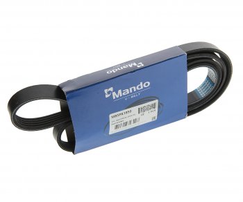 369 р. Ремень приводной поликлиновой 5PK1850 HYUNDAI Getz (05-),Matrix (05-) (TCI DOHC) MANDO MANDO mb5pk1850  с доставкой в г. Майкоп. Увеличить фотографию 1