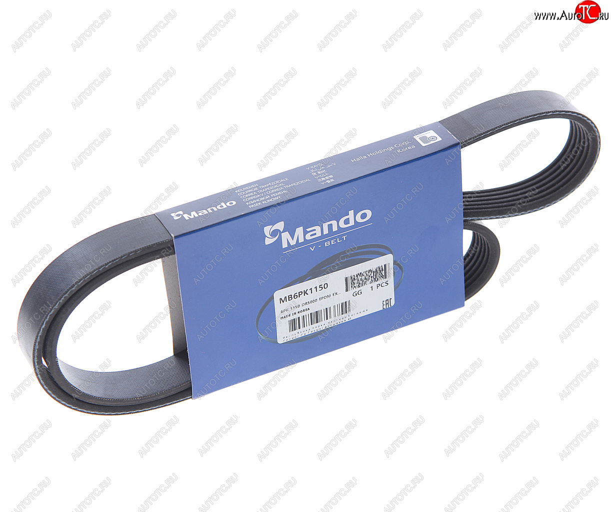 759 р. Ремень приводной поликлиновой 6PK1150 INFINITI M35 MANDO MANDO mb6pk1150  с доставкой в г. Майкоп