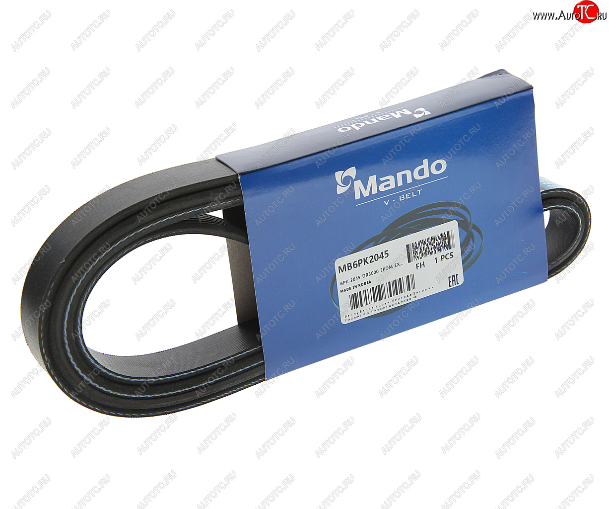 559 р. Ремень приводной поликлиновой 6PK2045 MANDO MANDO mb6pk2045  с доставкой в г. Майкоп
