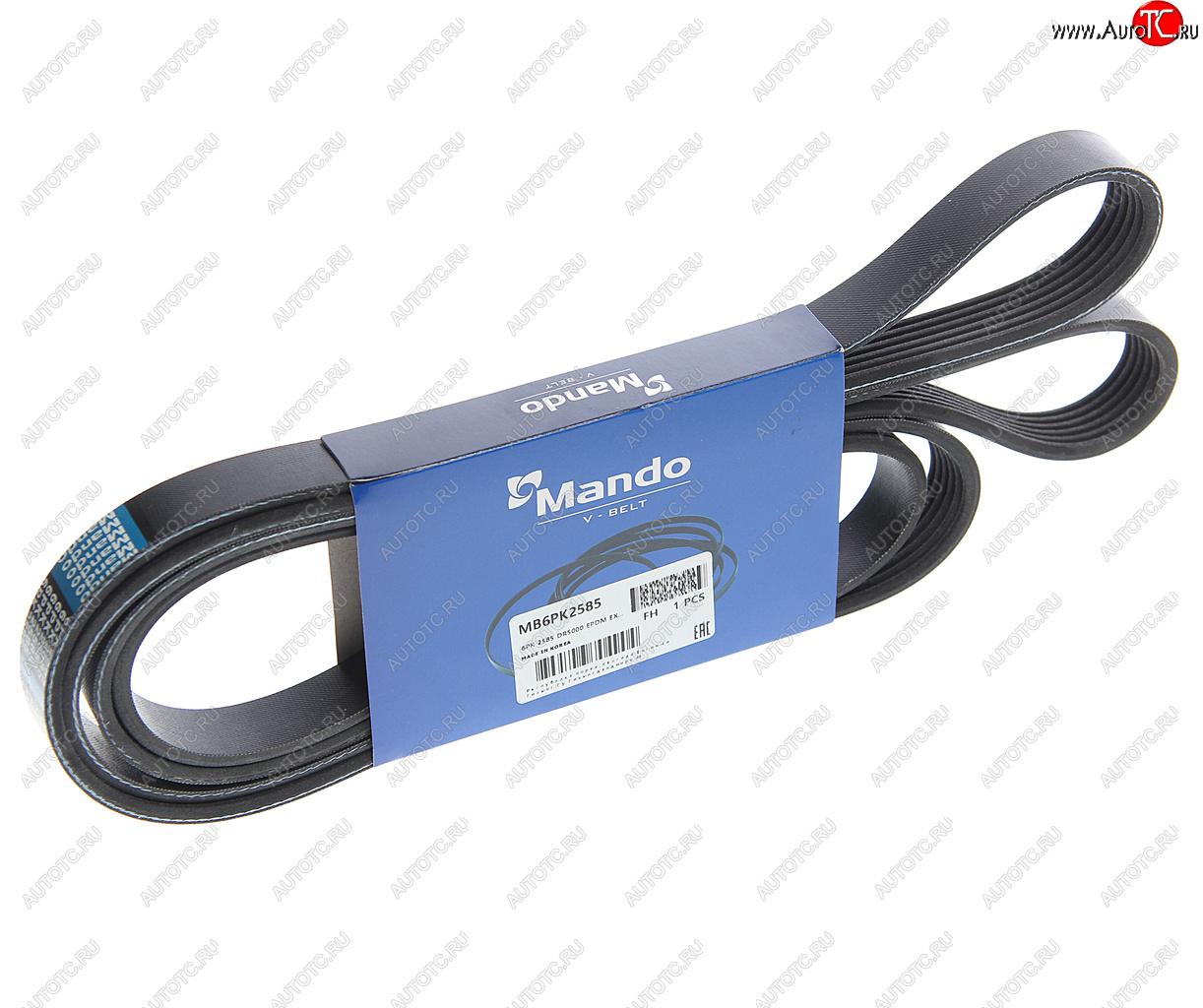 1 079 р. Ремень приводной поликлиновой 6PK2585 MANDO MANDO mb6pk2585  с доставкой в г. Майкоп