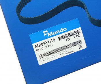199 р. Ремень валов балансировочных HYUNDAI Porter (99х19.1) MANDO MANDO mb99yu19  с доставкой в г. Майкоп. Увеличить фотографию 4