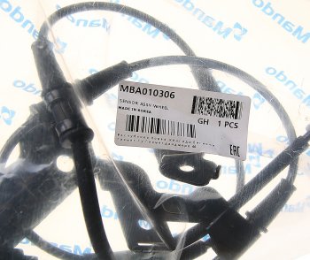659 р. Датчик АБС HYUNDAI Genesis GV80 (19-) (4WD) колеса переднего левого MANDO MANDO mba010306  с доставкой в г. Майкоп. Увеличить фотографию 2