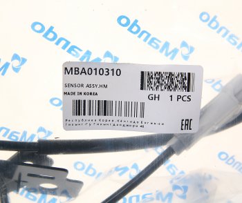 1 099 р. Датчик АБС KIA Mohave (19-) колеса переднего правого MANDO MANDO mba010310 MANDO mba010310  с доставкой в г. Майкоп. Увеличить фотографию 2