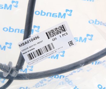 1 129 р. Датчик АБС KIA Bongo 3 (14-) (2.5-A2) (4WD) колеса переднего правого MANDO MANDO mba010496 MANDO mba010496  с доставкой в г. Майкоп. Увеличить фотографию 3
