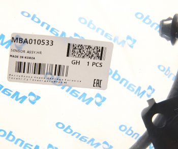 839 р. Датчик АБС HYUNDAI Porter 2 (16-) (4WD) колеса заднего левого MANDO MANDO mba010533  с доставкой в г. Майкоп. Увеличить фотографию 2