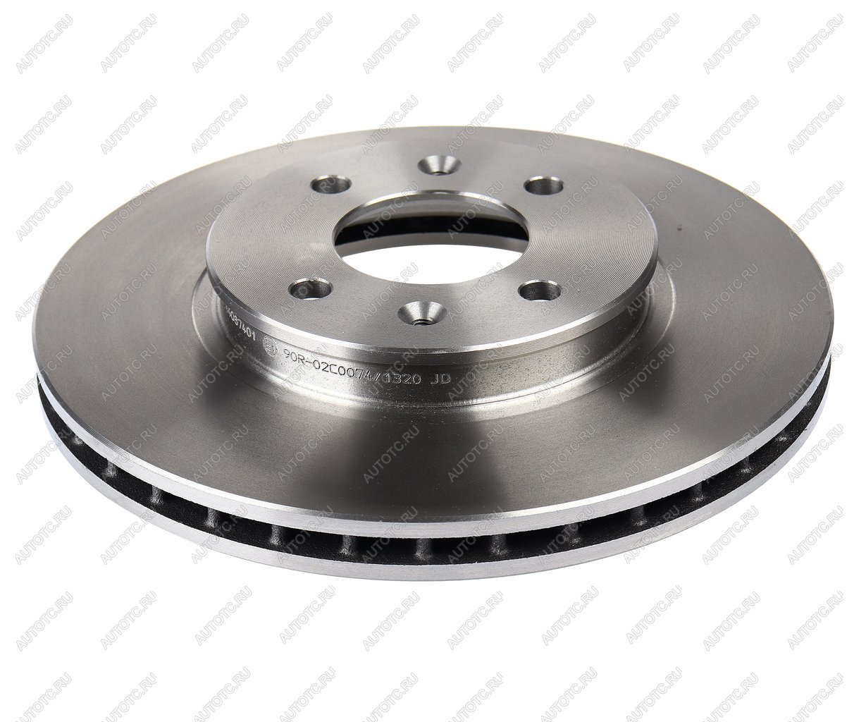 2 999 р. Диск тормозной HYUNDAI Solaris (11-) KIA Rio (11-) передний (1шт.) MANDO MANDO mbc030243 MANDO mbc030243  с доставкой в г. Майкоп