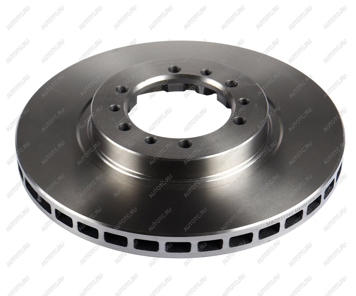 2 599 р. Диск тормозной MITSUBISHI Pajero (02-) передний (1шт.) MANDO MANDO mbc035142 MANDO mbc035142  с доставкой в г. Майкоп