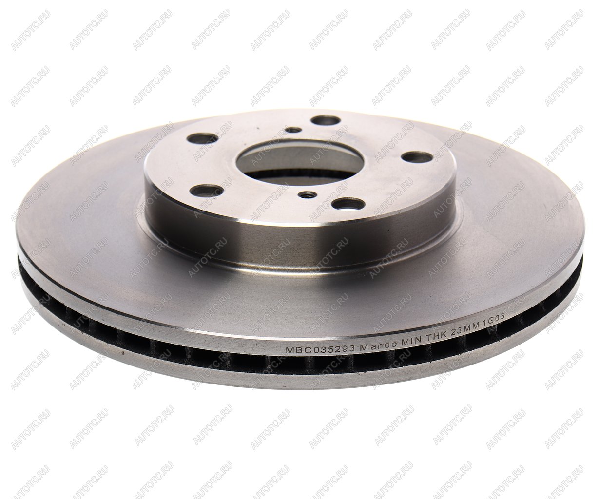 2 769 р. Диск тормозной TOYOTA Rav 4 (00-06) передний (1шт.) MANDO MANDO mbc035293 MANDO mbc035293  с доставкой в г. Майкоп