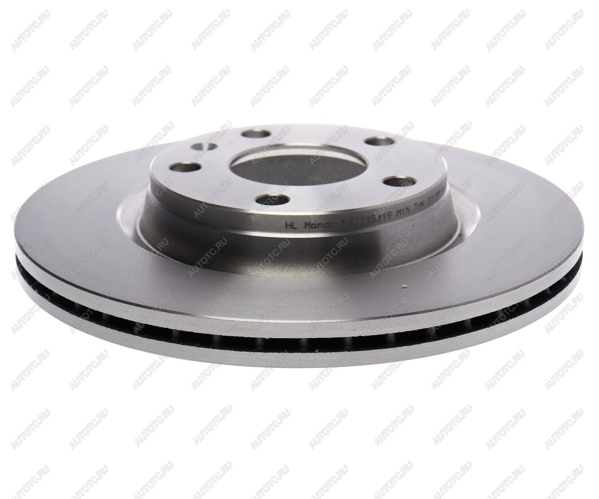 2 889 р. Диск тормозной VW Passat (05-10) AUDI A4 (94-00) передний (1шт.) MANDO MANDO mbc035319 MANDO mbc035319  с доставкой в г. Майкоп