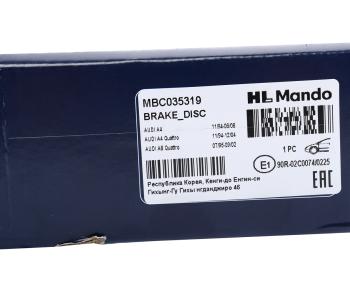 2 889 р. Диск тормозной VW Passat (05-10) AUDI A4 (94-00) передний (1шт.) MANDO MANDO mbc035319 MANDO mbc035319  с доставкой в г. Майкоп. Увеличить фотографию 7