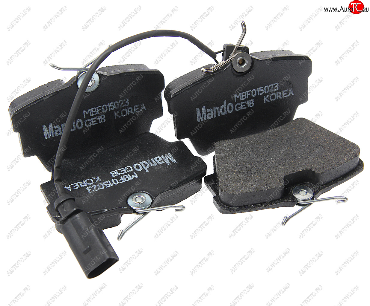 2 699 р. Колодки тормозные RENAULT Trafic (01-) задние (4шт.) MANDO MANDO mbf015023 MANDO mbf015023  с доставкой в г. Майкоп