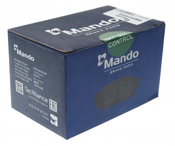 1 739 р. Колодки тормозные PEUGEOT Boxer CITROEN Jumper FIAT Ducato (94-) задние (4шт.) MANDO MANDO mbf015030  с доставкой в г. Майкоп. Увеличить фотографию 4