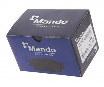 1 799 р. Колодки тормозные передние (4шт.) MANDO Лада 2105 (1979-2010)  с доставкой в г. Майкоп. Увеличить фотографию 2