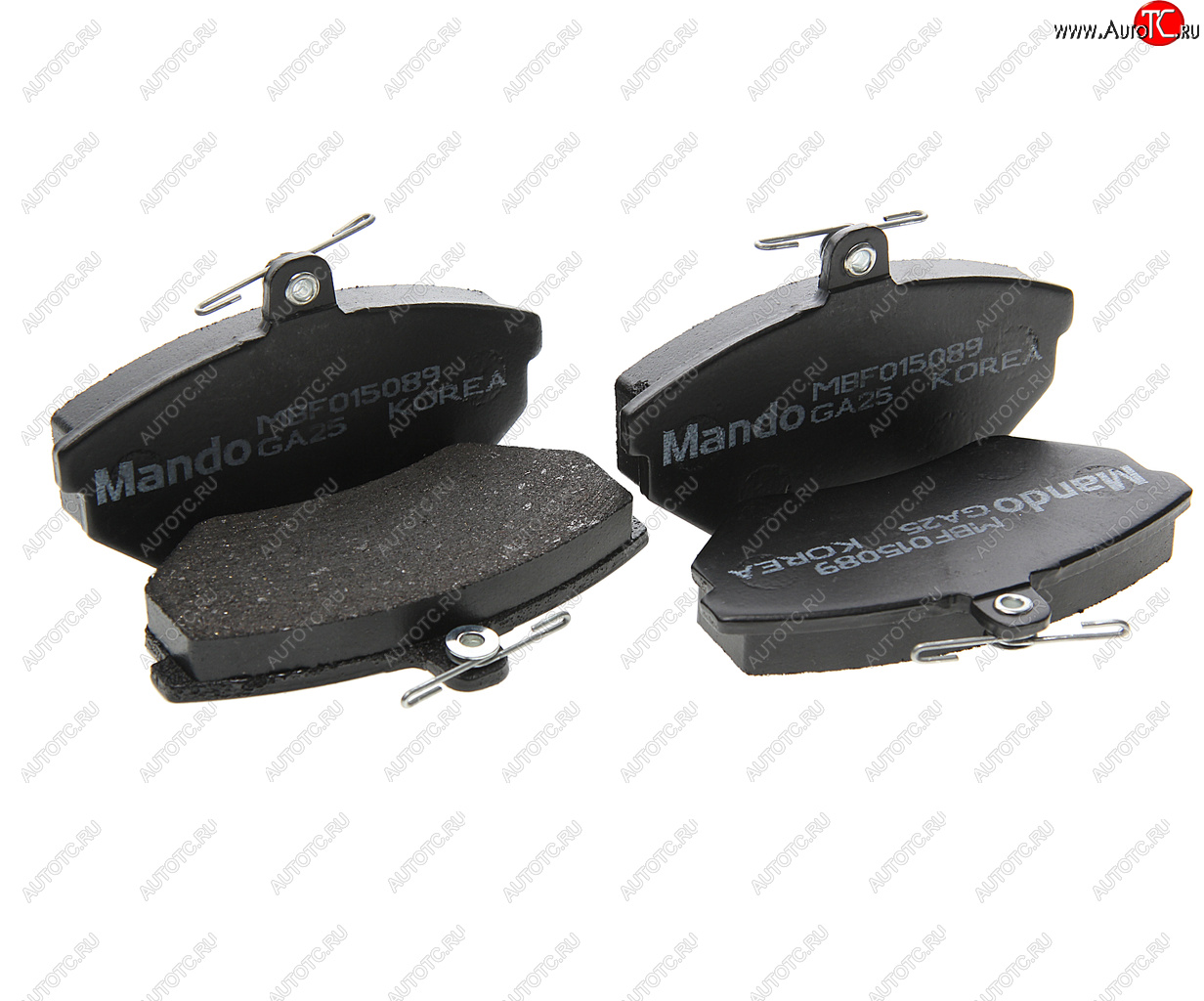 2 099 р. Колодки тормозные VW Golf 3,Caddy (95-04),Polo (95-01) передние (4шт.) MANDO MANDO mbf015089 MANDO mbf015089  с доставкой в г. Майкоп