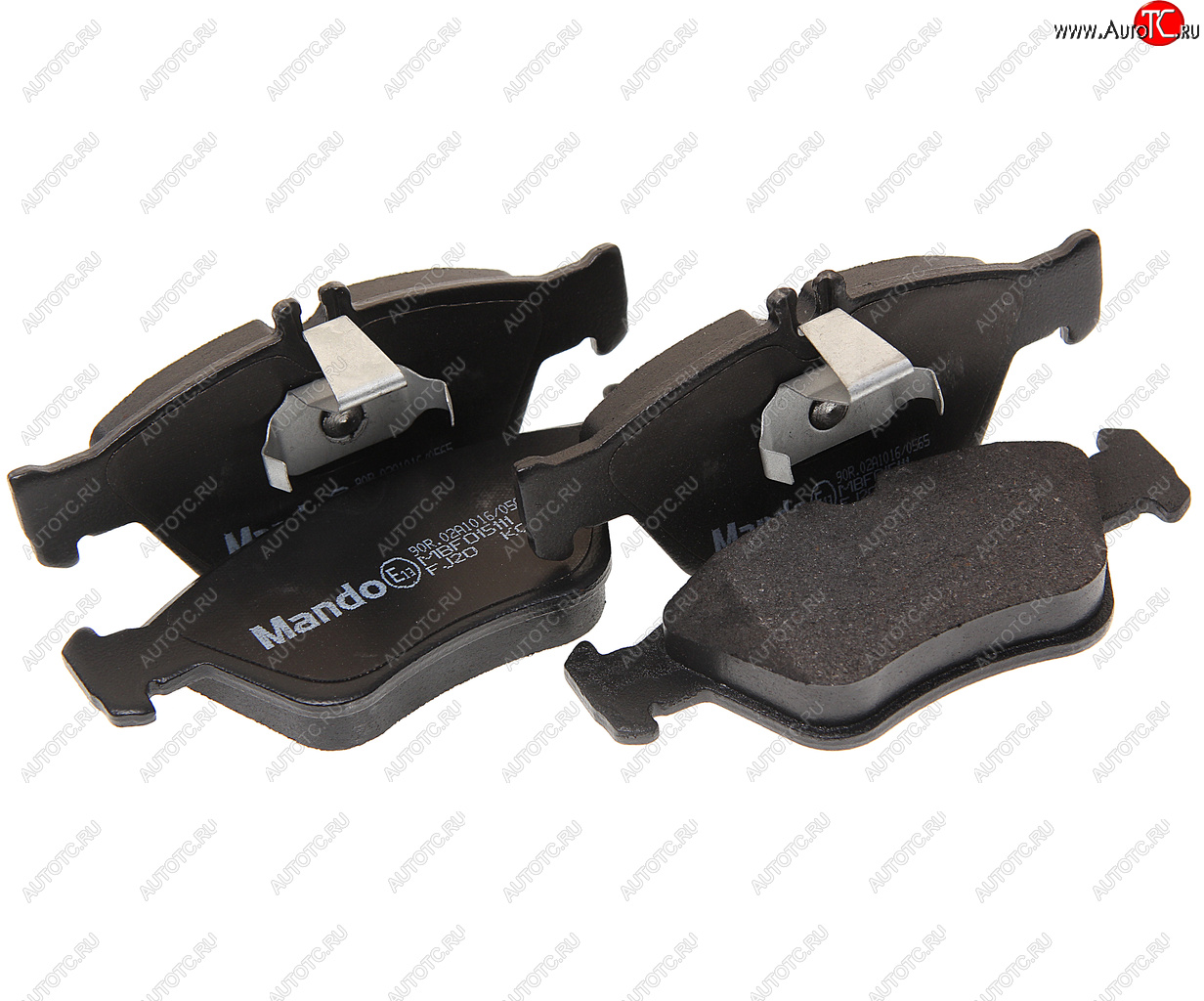 2 499 р. Колодки тормозные MERCEDES W210,W202,C208 (2.0/2.8) передние (4шт.) MANDO MANDO mbf015111 MANDO mbf015111  с доставкой в г. Майкоп