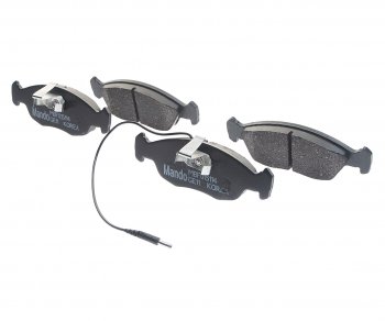 1 089 р. Колодки тормозные PEUGEOT 106,205,306 CITROEN Xsara,Saxo передние (4шт.) MANDO MANDO mbf015114 MANDO mbf015114  с доставкой в г. Майкоп. Увеличить фотографию 2
