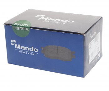 1 089 р. Колодки тормозные PEUGEOT 106,205,306 CITROEN Xsara,Saxo передние (4шт.) MANDO MANDO mbf015114 MANDO mbf015114  с доставкой в г. Майкоп. Увеличить фотографию 3