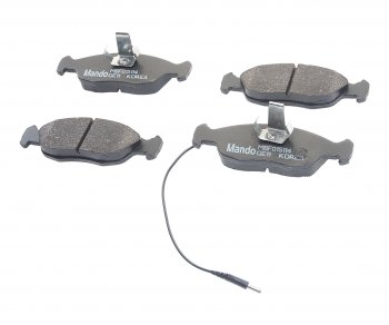 1 089 р. Колодки тормозные PEUGEOT 106,205,306 CITROEN Xsara,Saxo передние (4шт.) MANDO MANDO mbf015114 MANDO mbf015114  с доставкой в г. Майкоп. Увеличить фотографию 1