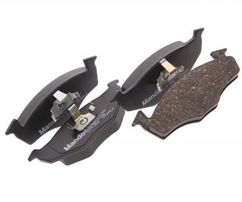 1 329 р. Колодки тормозные VW Lupo,Polo (95-) SKODA Fabia передние (4шт.) MANDO MANDO mbf015116 MANDO mbf015116  с доставкой в г. Майкоп. Увеличить фотографию 1
