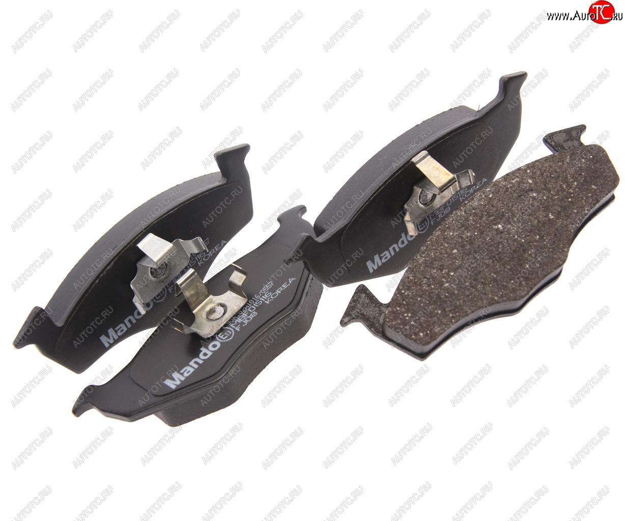 1 329 р. Колодки тормозные VW Lupo,Polo (95-) SKODA Fabia передние (4шт.) MANDO MANDO mbf015116 MANDO mbf015116  с доставкой в г. Майкоп
