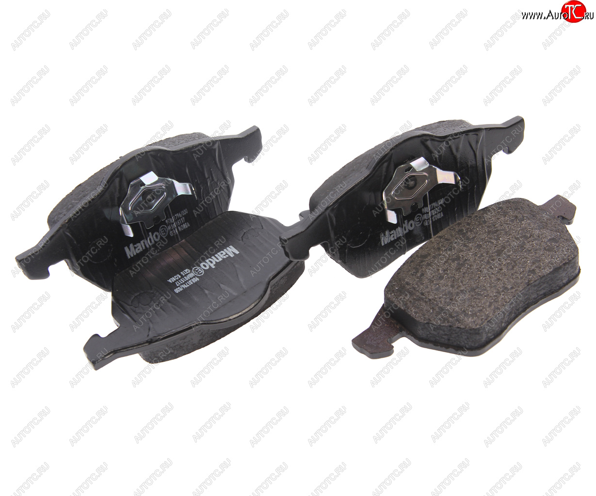 1 999 р. Колодки тормозные VW Bora,Golf,Polo AUDI A3 SEAT Leon,Toledo SKODA Octavia передние (4шт.) MANDO MANDO mbf015117  с доставкой в г. Майкоп