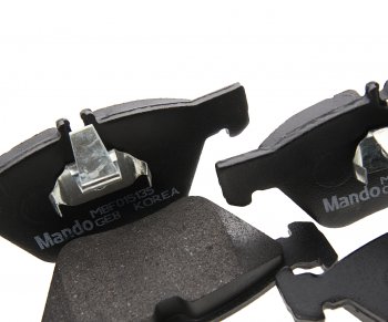 2 369 р. Колодки тормозные MERCEDES E (W210) передние (4шт.) MANDO MANDO mbf015135  с доставкой в г. Майкоп. Увеличить фотографию 2