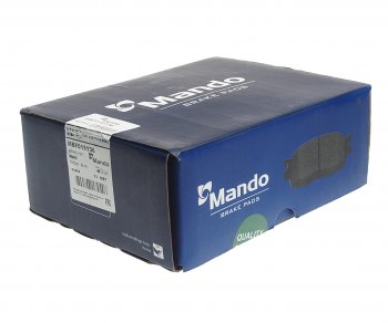 2 699 р. Колодки тормозные передние (4шт.) MANDO Ford Focus 1 универсал дорестайлинг (1998-2002)  с доставкой в г. Майкоп. Увеличить фотографию 2