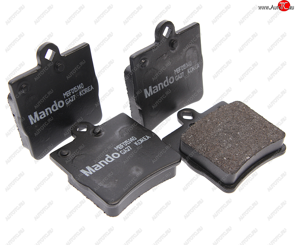 1 429 р. Колодки тормозные MERCEDES W202,W203,W209,W210,R171 CHRYSLER задние (4шт.) MANDO MANDO mbf015140 MANDO mbf015140  с доставкой в г. Майкоп