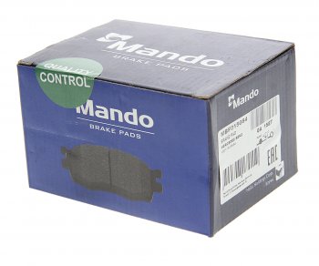 1 099 р. Колодки тормозные MERCEDES W202,W203,W209,W210,R171 CHRYSLER задние (4шт.) MANDO MANDO mbf015141 MANDO mbf015141  с доставкой в г. Майкоп. Увеличить фотографию 2