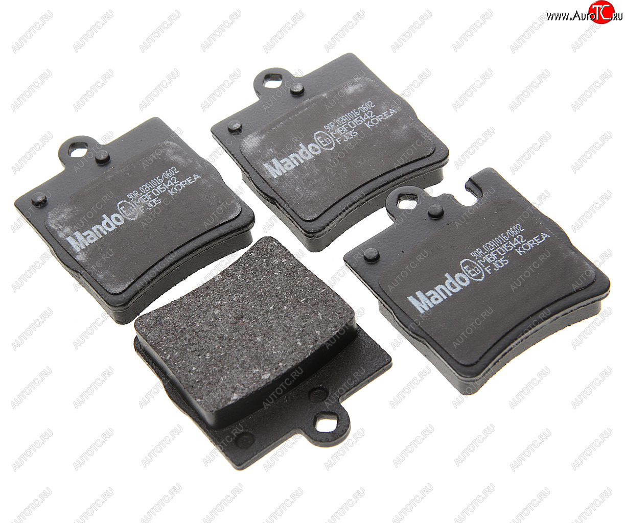 1 799 р. Колодки тормозные MERCEDES E (W210) задние (4шт.) MANDO MANDO mbf015142 MANDO mbf015142  с доставкой в г. Майкоп