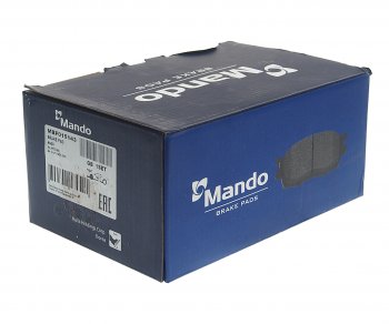 2 099 р. Колодки тормозные VW Passat B5 AUDI A4,A6 передние (4шт.) MANDO MANDO mbf015143 MANDO mbf015143  с доставкой в г. Майкоп. Увеличить фотографию 2