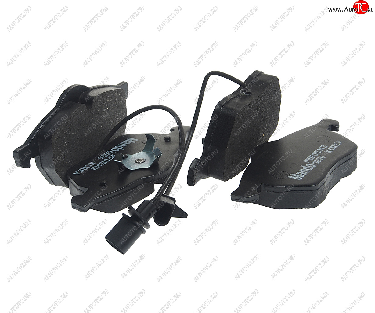 2 099 р. Колодки тормозные VW Passat B5 AUDI A4,A6 передние (4шт.) MANDO MANDO mbf015143 MANDO mbf015143  с доставкой в г. Майкоп