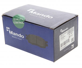 1 329 р. Колодки тормозные MERCEDES W203,209 (00-) передние (4шт.) MANDO MANDO mbf015149 MANDO mbf015149  с доставкой в г. Майкоп. Увеличить фотографию 2