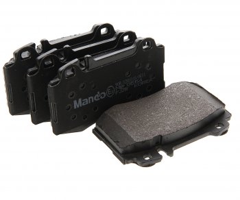 2 679 р. Колодки тормозные MERCEDES W163 (98-05),W220 (98-05),W129 передние (4шт.) MANDO MANDO mbf015154 MANDO mbf015154  с доставкой в г. Майкоп. Увеличить фотографию 1