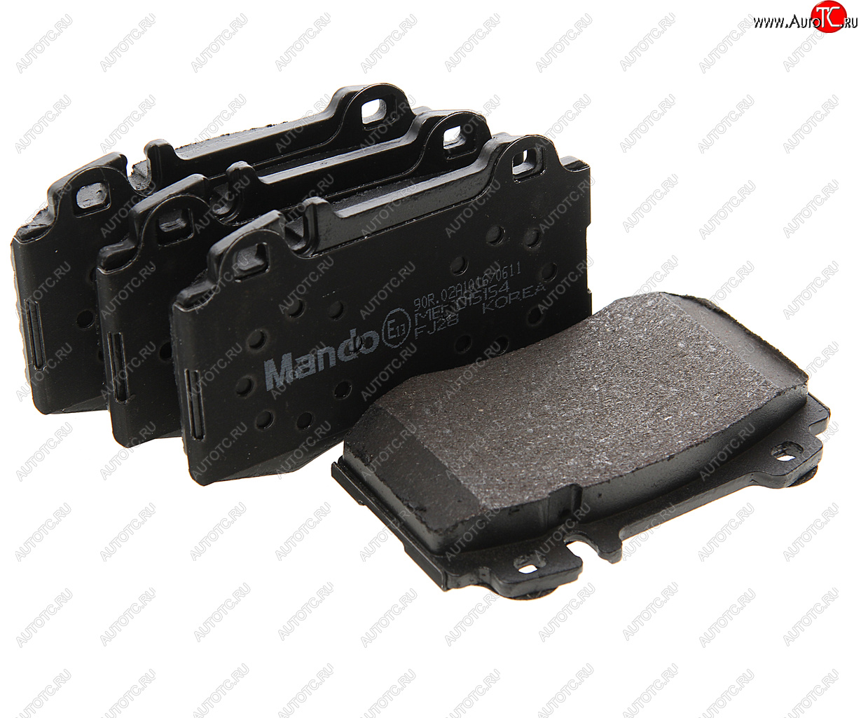 2 679 р. Колодки тормозные MERCEDES W163 (98-05),W220 (98-05),W129 передние (4шт.) MANDO MANDO mbf015154 MANDO mbf015154  с доставкой в г. Майкоп