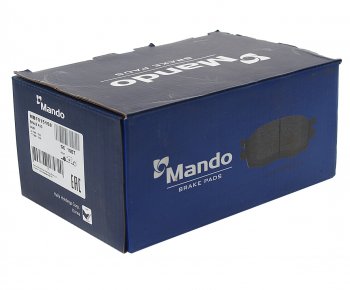 1 659 р. Колодки тормозные SKODA Octavia передние (4шт.) MANDO MANDO mbf015158  с доставкой в г. Майкоп. Увеличить фотографию 2