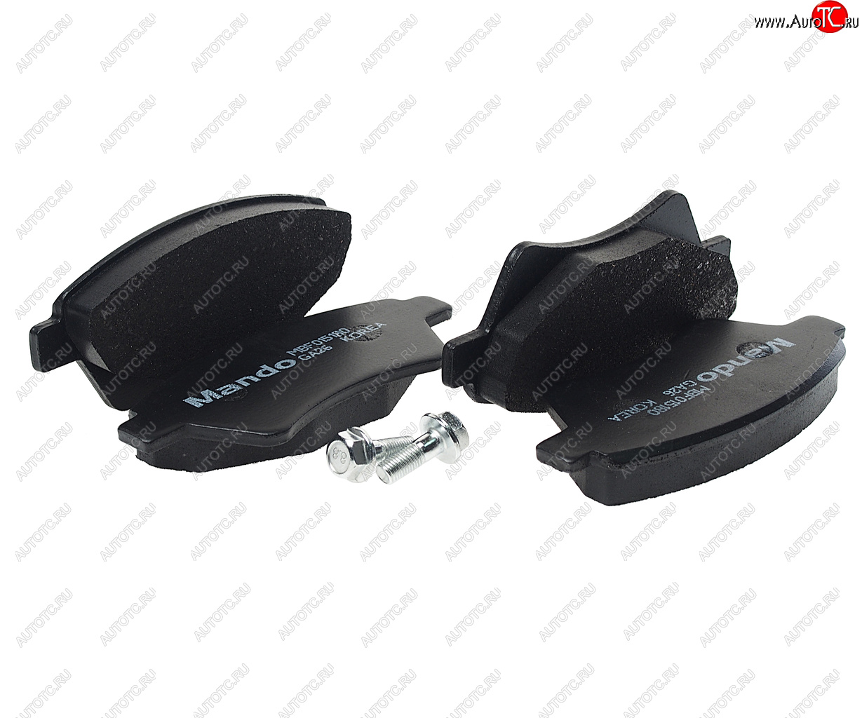 1 399 р. Колодки тормозные RENAULT Megane 2,Scenic 2 передние (4шт.) MANDO MANDO mbf015180  с доставкой в г. Майкоп