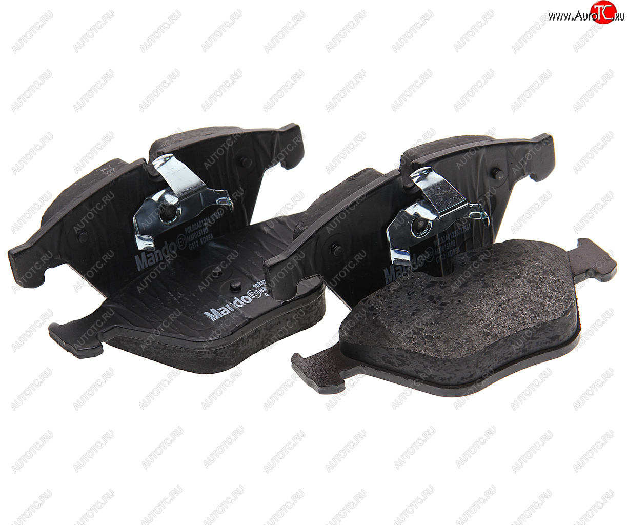 2 679 р. Колодки тормозные BMW E60,E61,E65 передние (4шт.) MANDO MANDO mbf015190 MANDO mbf015190  с доставкой в г. Майкоп