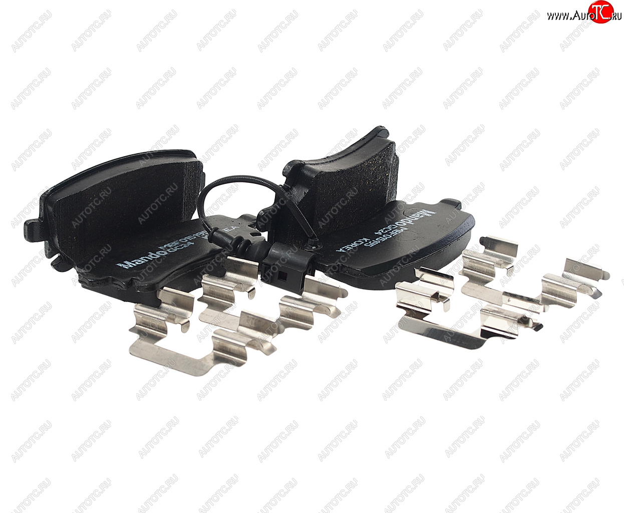 1 599 р. Колодки тормозные AUDI A4,A6 (05-),A8 (03-) задние (4шт.) MANDO MANDO mbf015195 MANDO mbf015195  с доставкой в г. Майкоп
