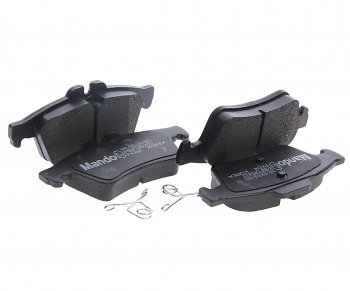 1 429 р. Колодки тормозные CITROEN C5 (10-) задние (4шт.) MANDO MANDO mbf015203 MANDO mbf015203  с доставкой в г. Майкоп. Увеличить фотографию 1