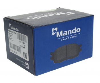 1 399 р. Колодки тормозные PEUGEOT 407,407SW,607 (9D,9U) (00-) (1.63.0) задние (4шт.) MANDO MANDO mbf015204  с доставкой в г. Майкоп. Увеличить фотографию 2